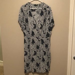 SIMPLY BE Floral Wrap Dress